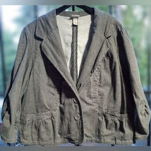 Lane Bryant Houndstooth Jacket